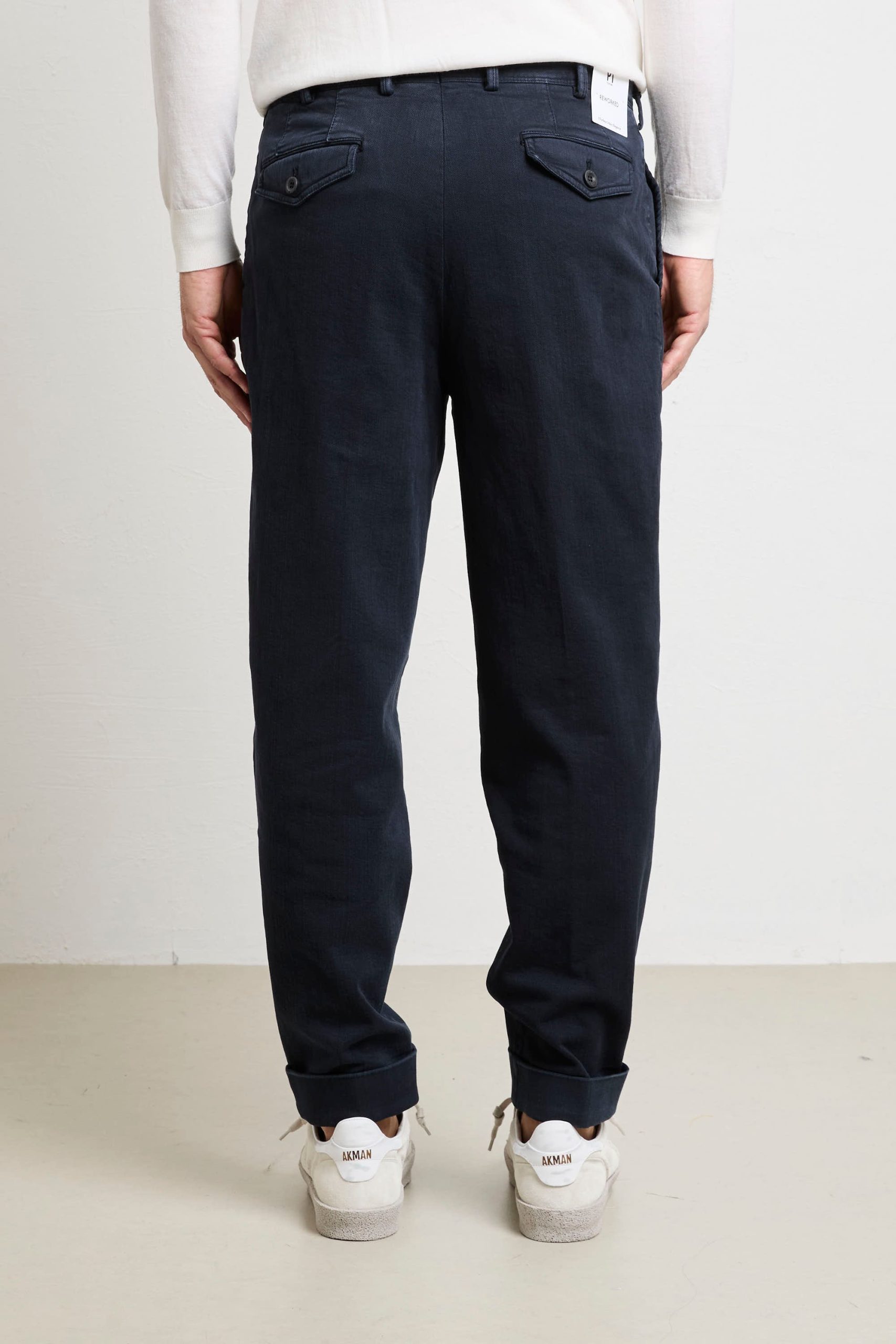 PT Torino 2350 Pantalone Reworked blu - immagine 6