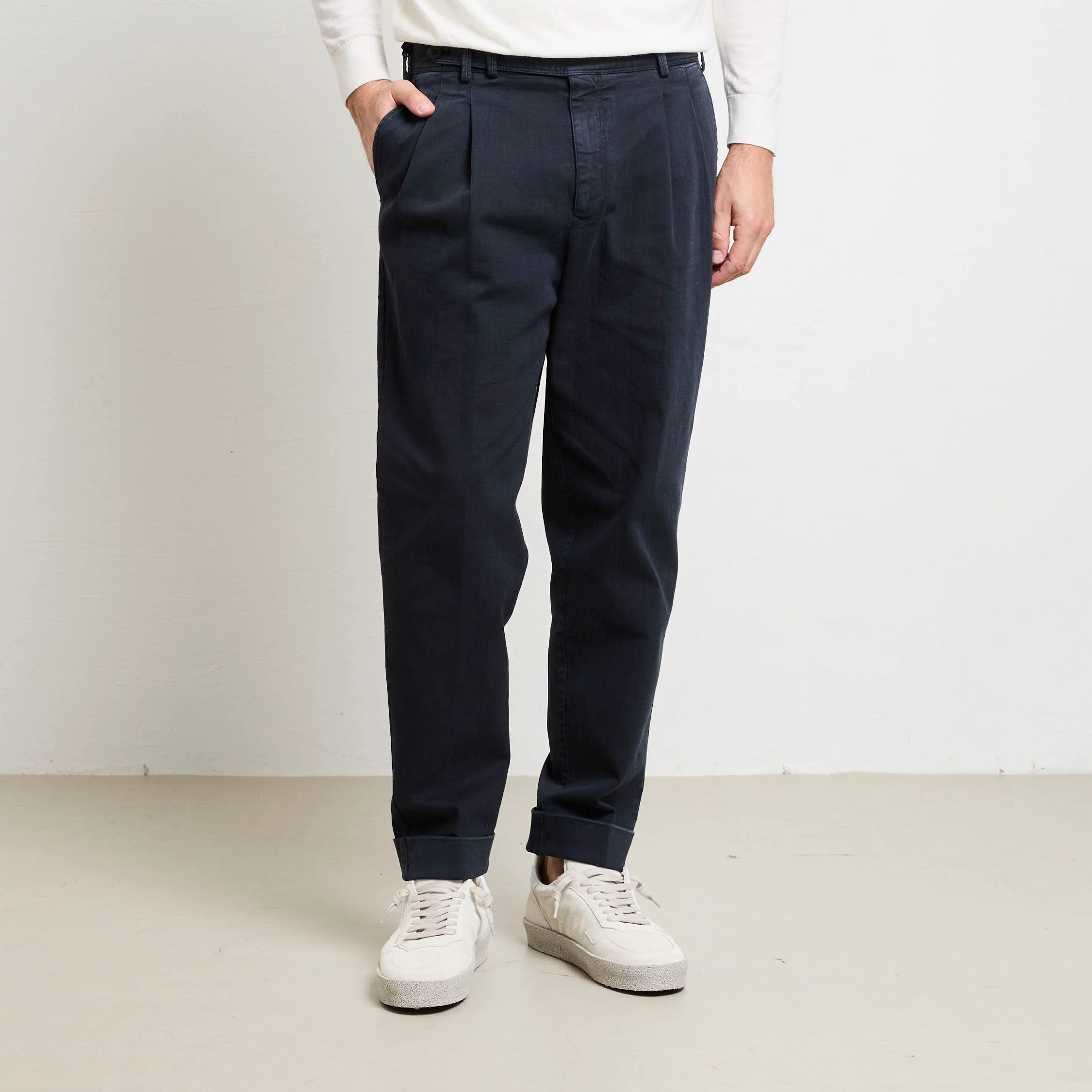 PT Torino 2350 Pantalone Reworked blu - immagine 8