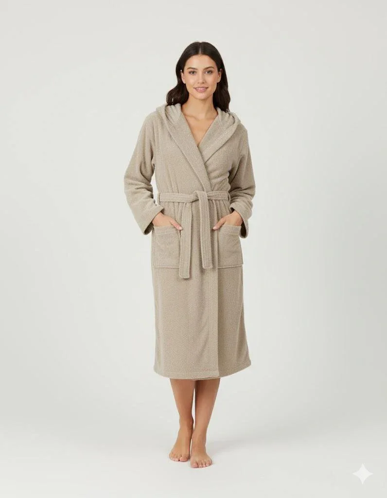 Accappatoio Adulto Tinta Unita