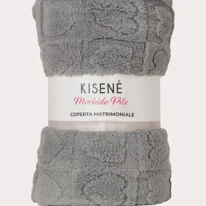 Coperta Plaid Matrimoniale disegno Heart