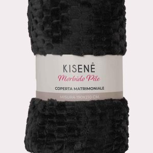 Coperta Plaid Pile Sherpa Disegno Square