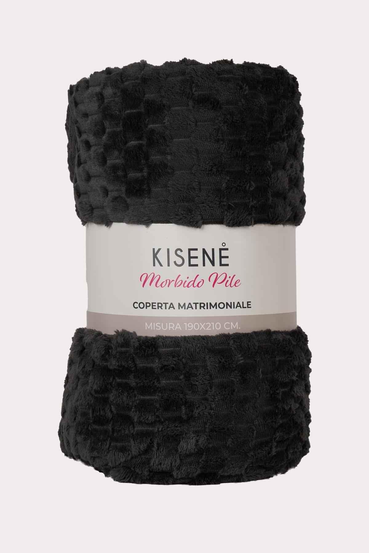 Coperta Plaid Pile Sherpa Disegno Square