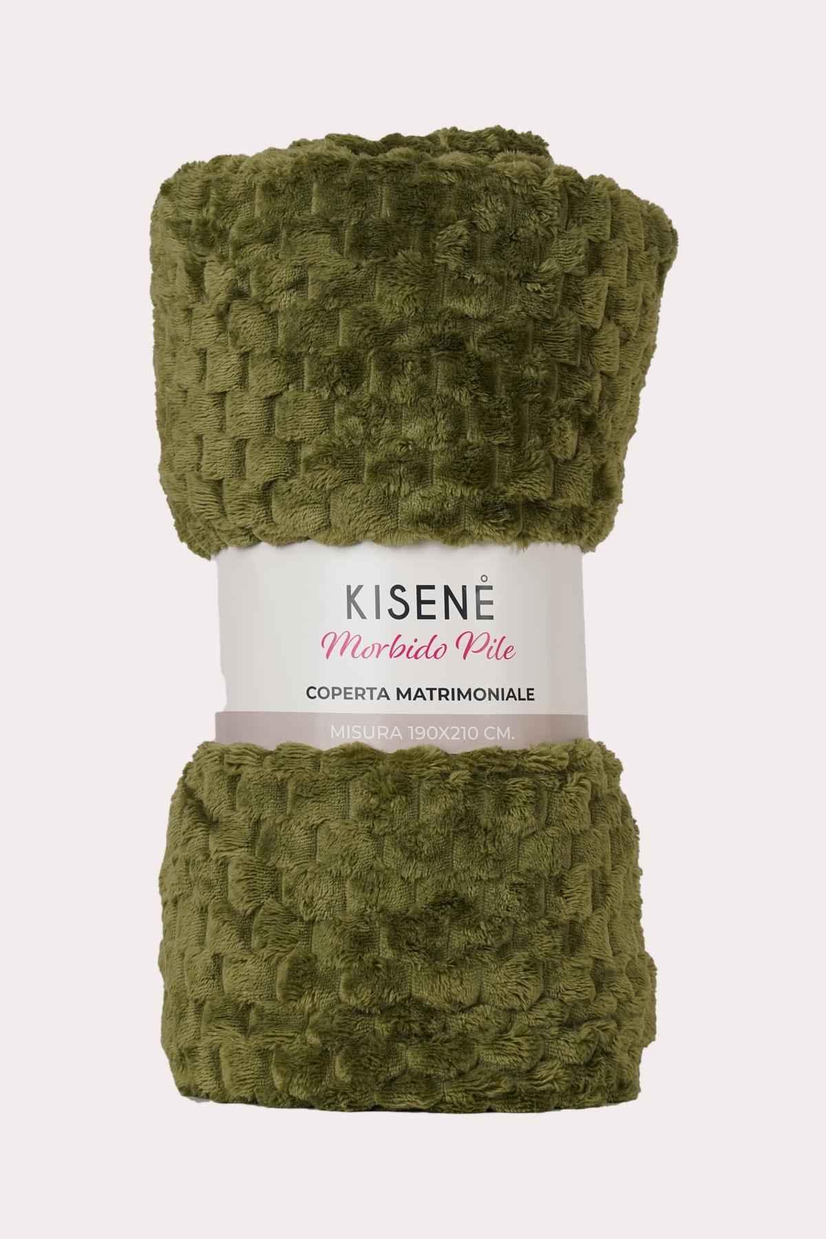 Coperta Plaid Pile Sherpa Disegno Square - immagine 5