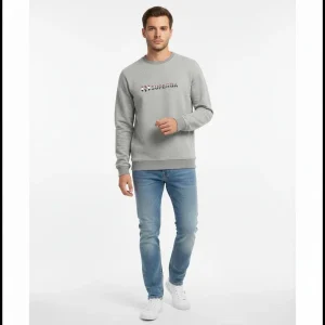 Felpa Uomo Superga Girocollo