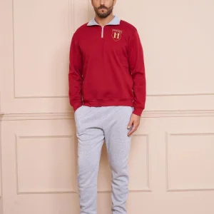 Tuta in Felpa Unisex Harry Potter Con Mezza Zip