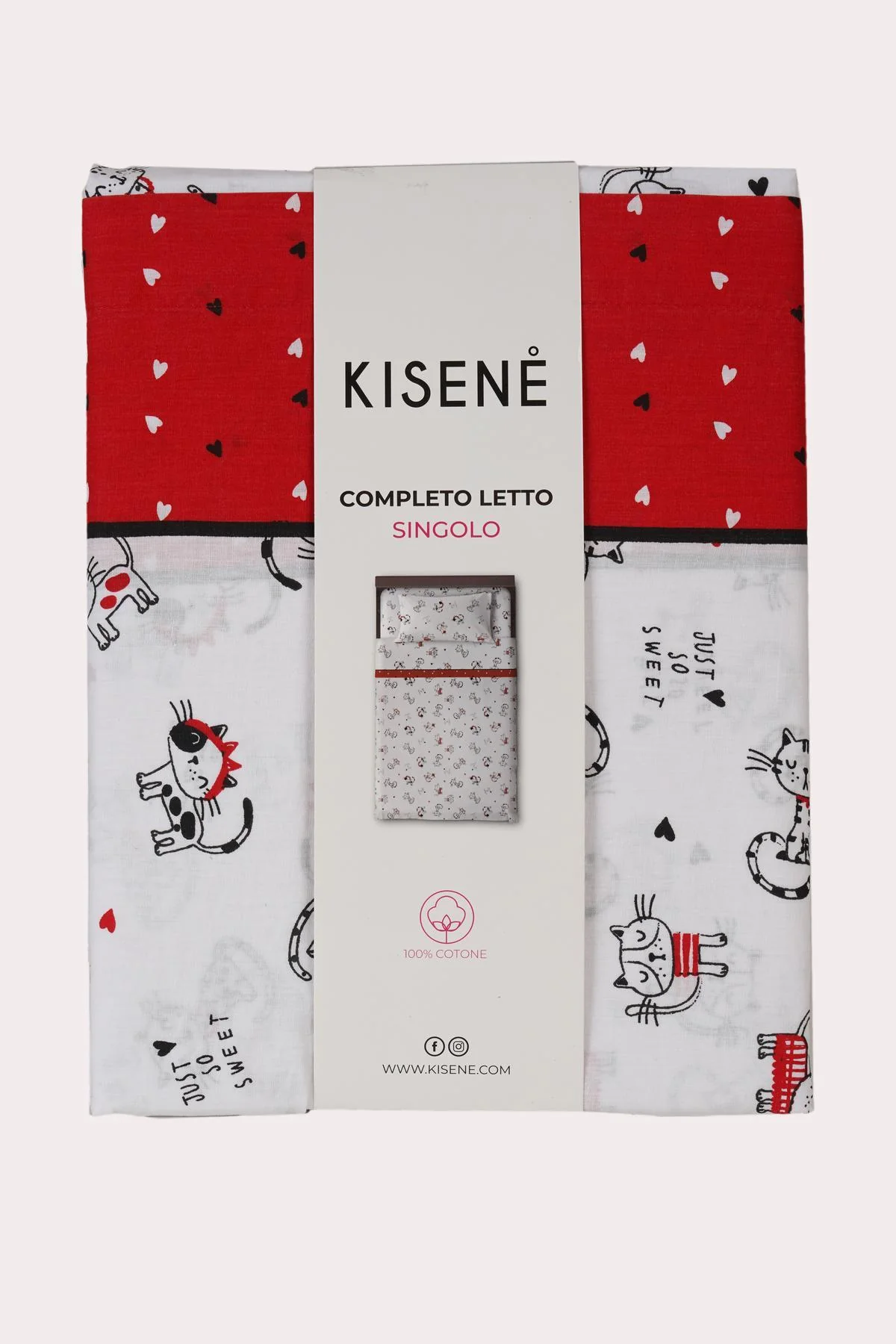 Completo Letto Stampato Gattini - immagine 3