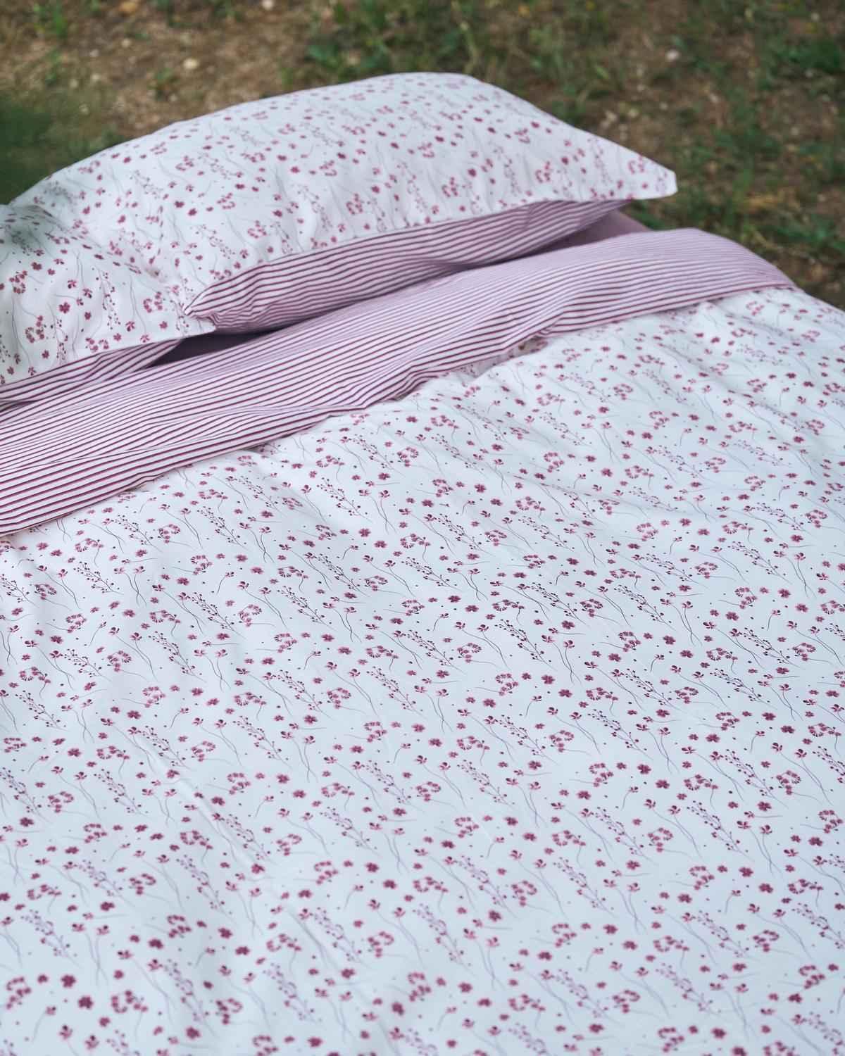 Copripiumino con Federe KISENE' Microflower - immagine 3