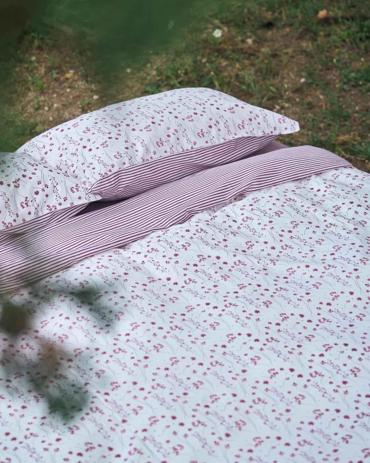 Copripiumino con Federe KISENE' Microflower - immagine 4