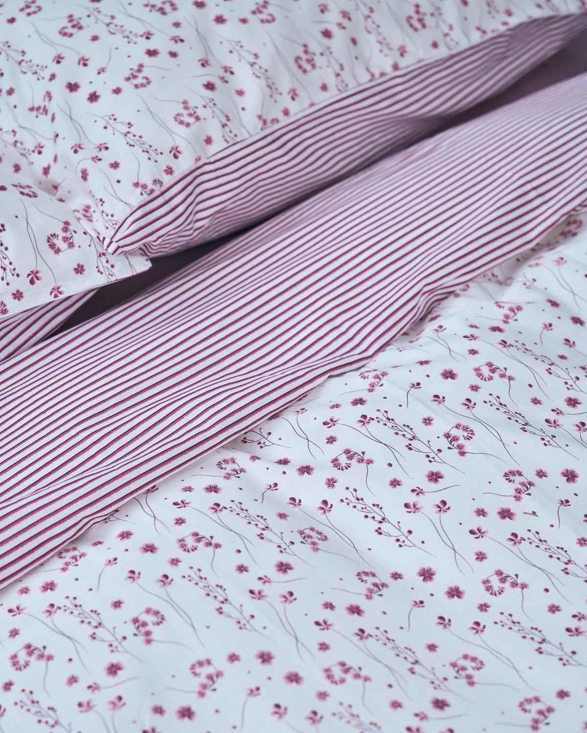 Copripiumino con Federe KISENE' Microflower - immagine 5