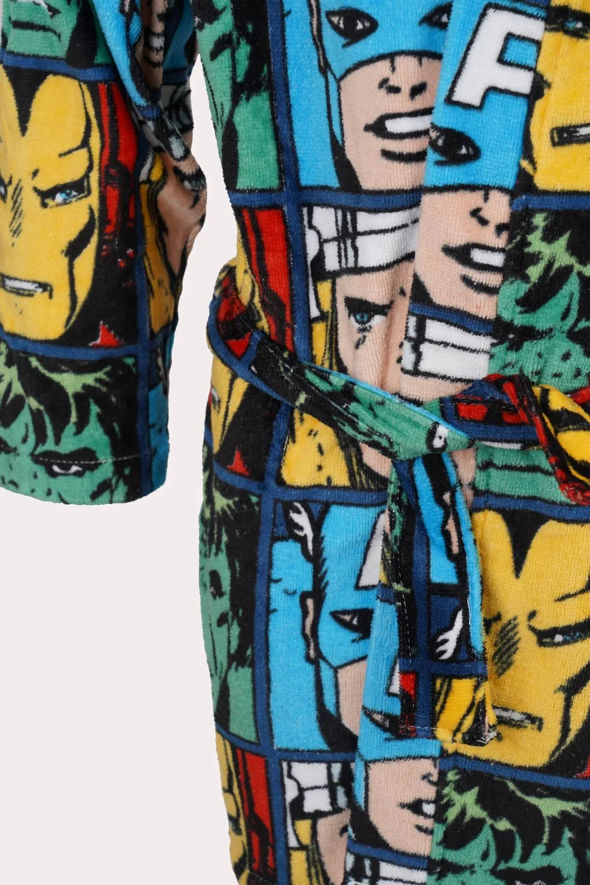 Accappatoio Disney/Marvel Velour disegno Avengers - immagine 6