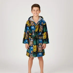 Accappatoio Disney/Marvel Velour disegno Avengers