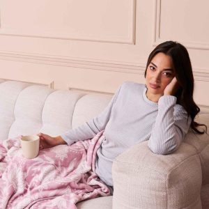 Plaid Pile Kisene Disegno Madeira