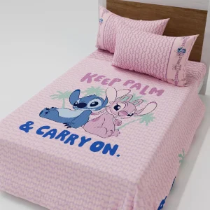 Trapuntino Disney Disegno Stitch&Angel 100GSM