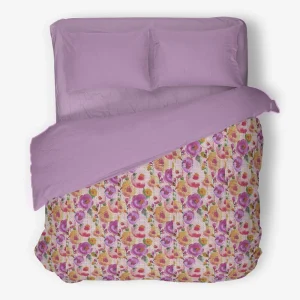 Trapuntino Velluto Disegno Papavero 100GSM