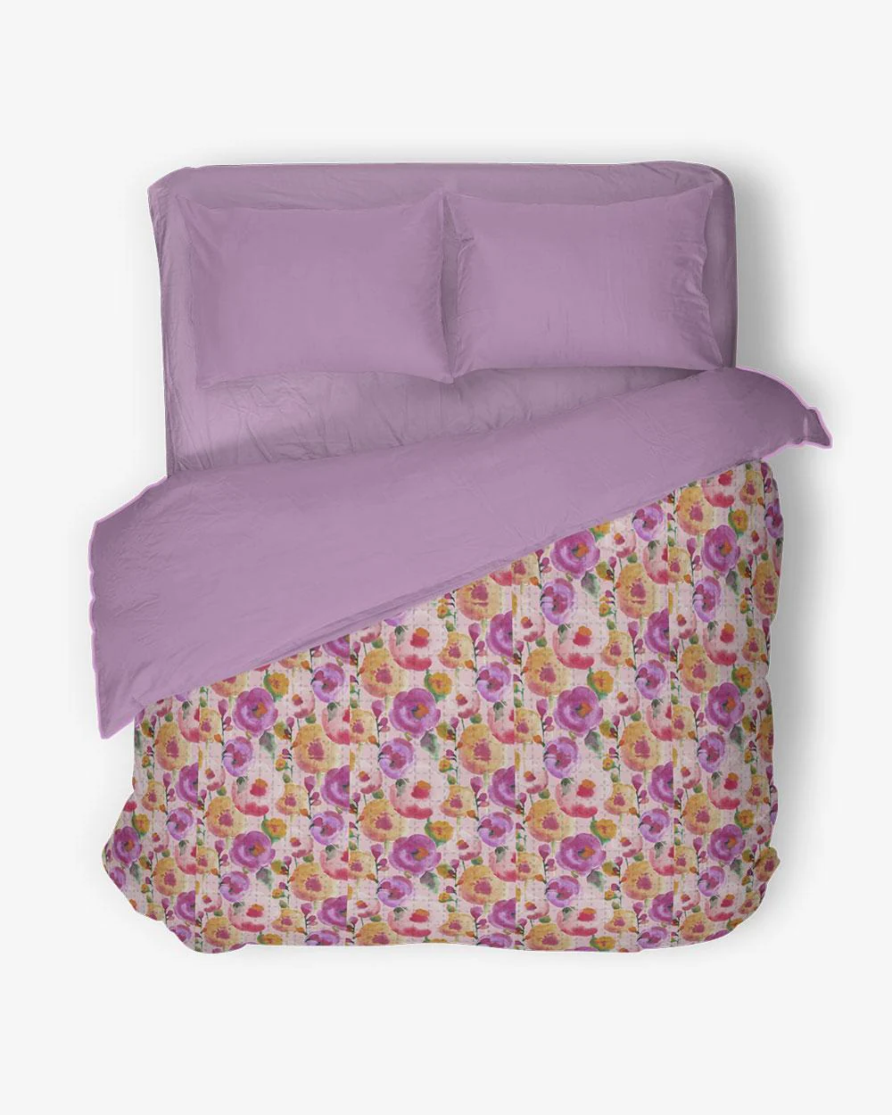 Trapuntino Velluto Disegno Papavero 100GSM