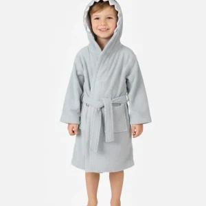 Morbido Accappatoio Kisene' Per Bimbi Squalo