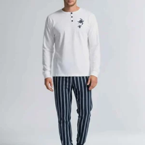 Kiwear Pigiama Uomo Jersey ML PL Morbido