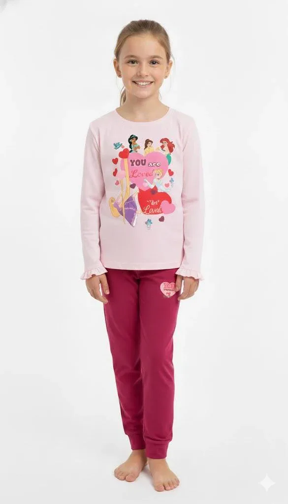 Pigiama Bimba Disney Principesse