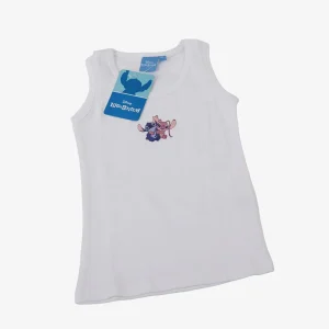 Canotta Bimba Disegno Stitch