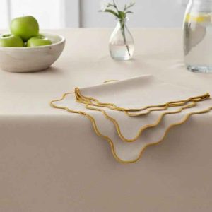 Tovaglia Summer Scallop Kisenè – Qualità & Stile Inalterabile