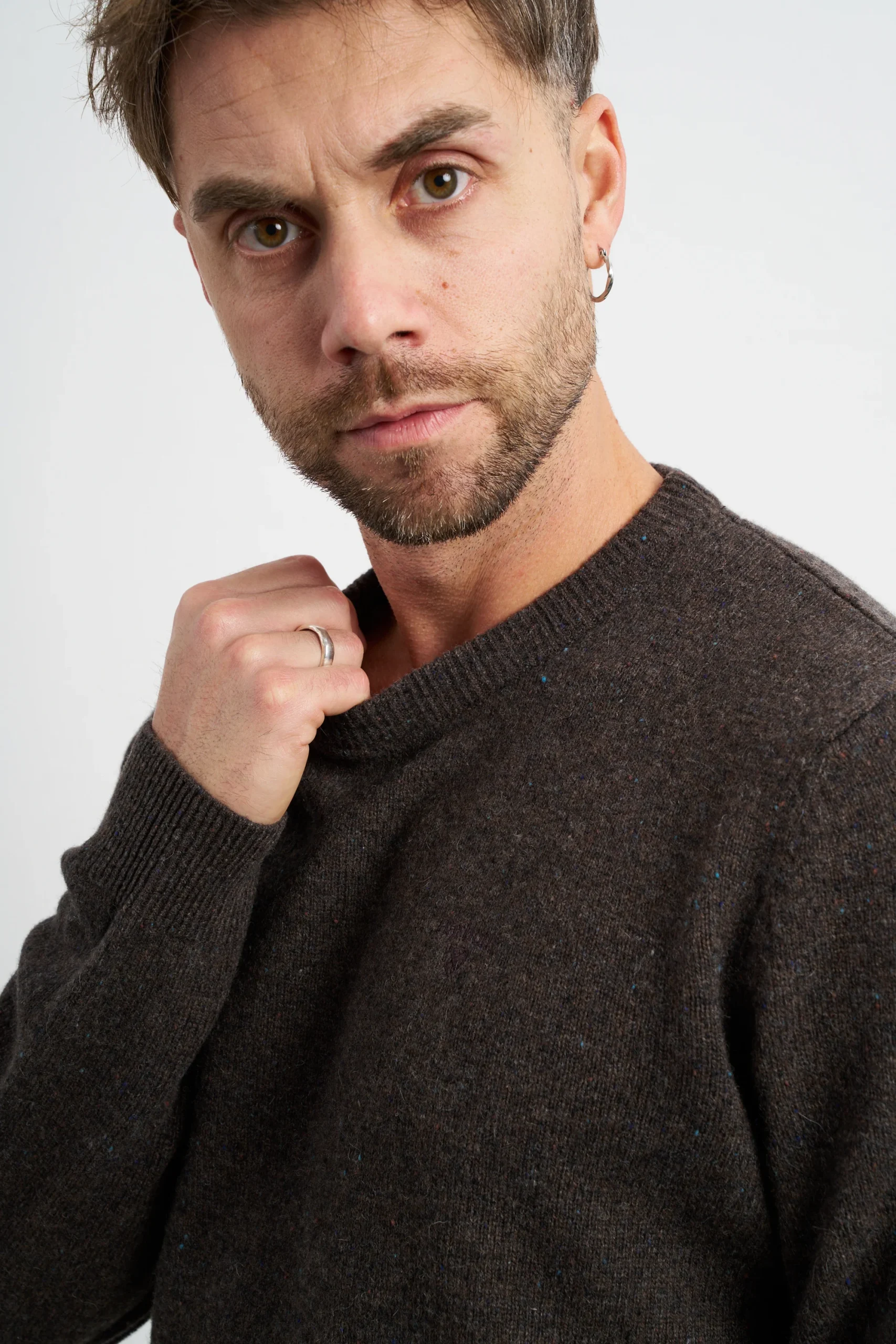 Barbour 2189 Maglia verde mélange - immagine 6