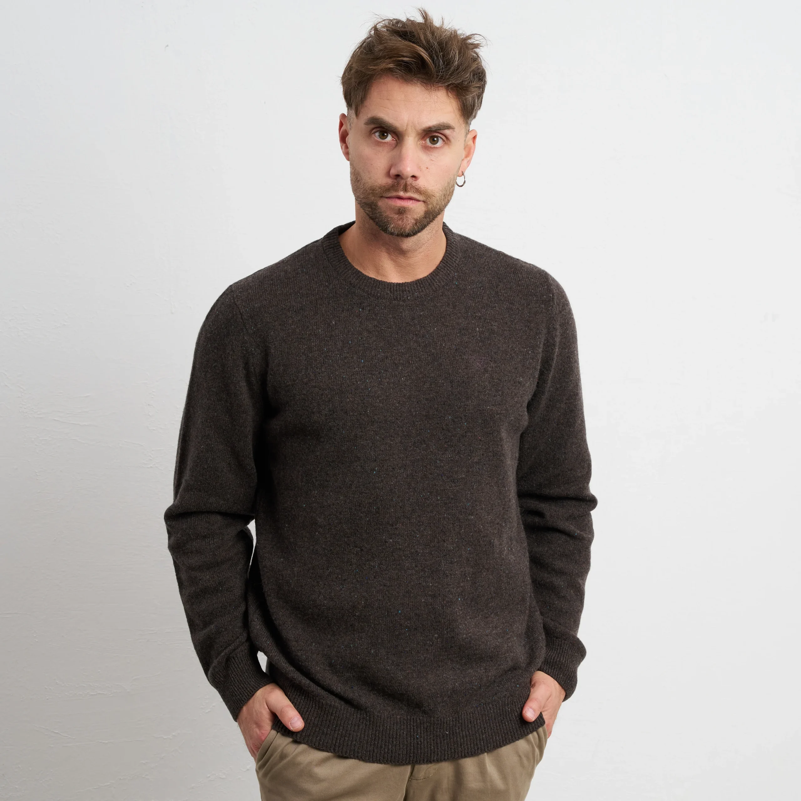 Barbour 2189 Maglia verde mélange - immagine 7