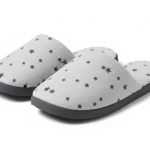 Pantofola Donna Sabot Disegno Stelle