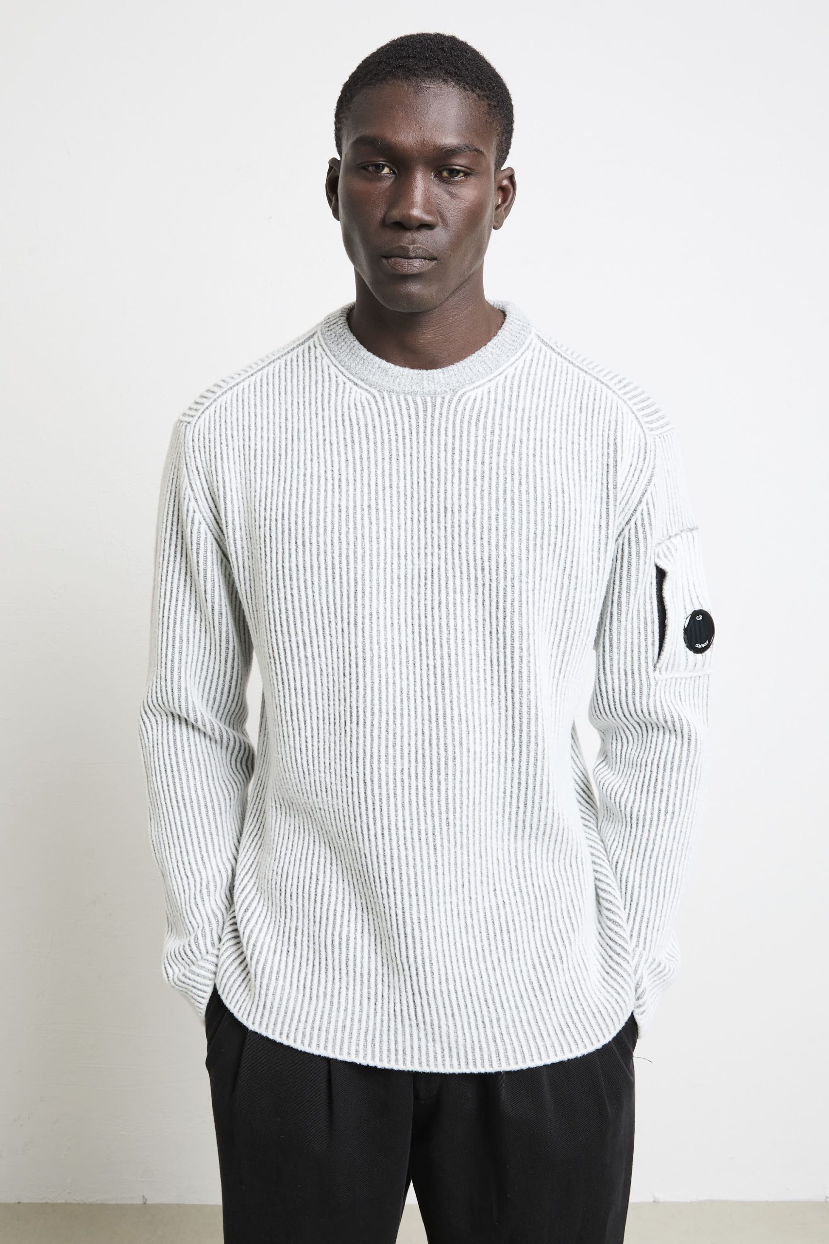 CP Company 2087 Maglia grigia costa inglese