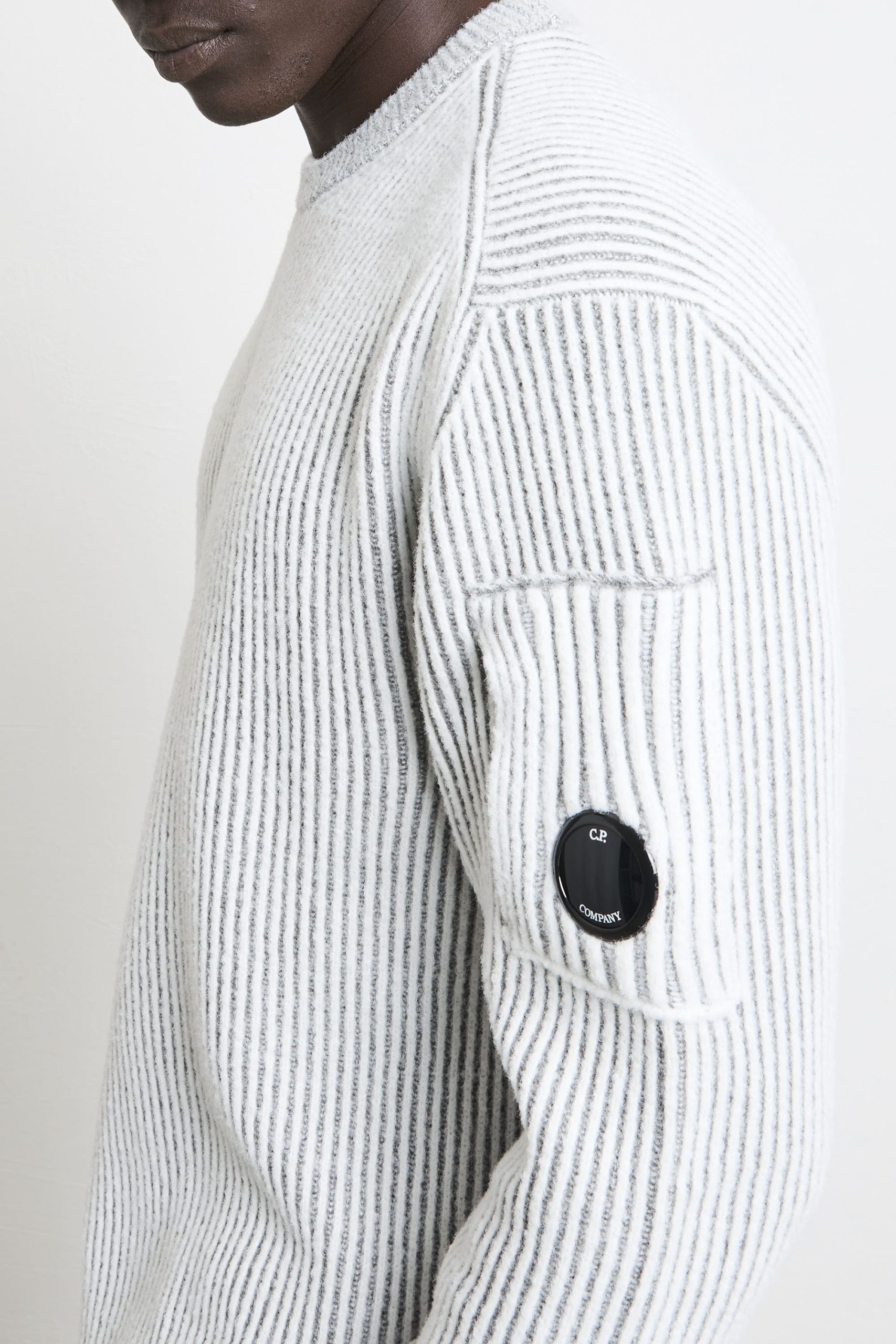 CP Company 2087 Maglia grigia costa inglese - immagine 5