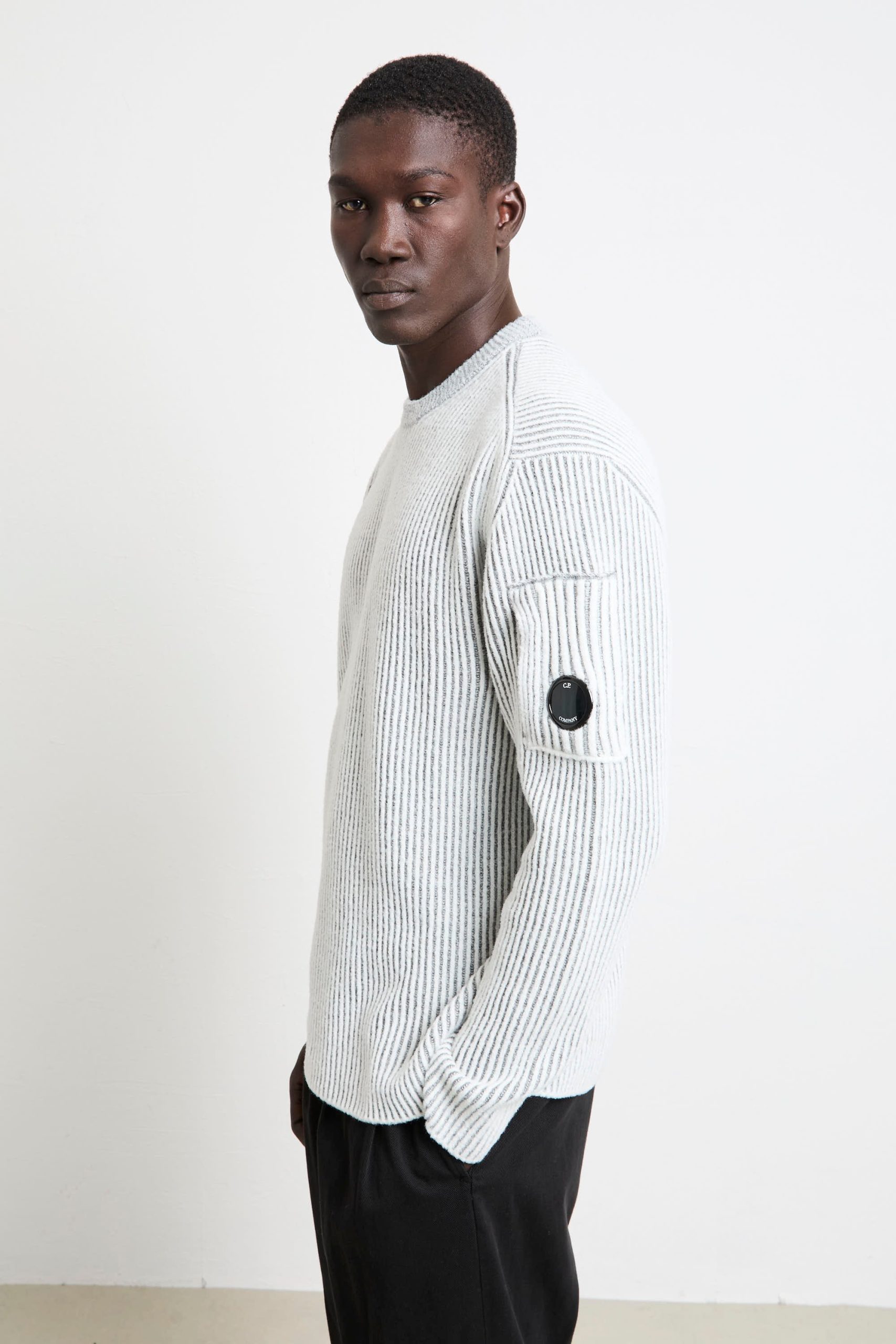 CP Company 2087 Maglia grigia costa inglese - immagine 6