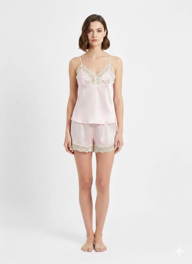 Pigiama Donna Raso Spalline - immagine 3