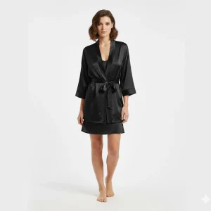 Vestaglia Donna Raso Manica Lunga