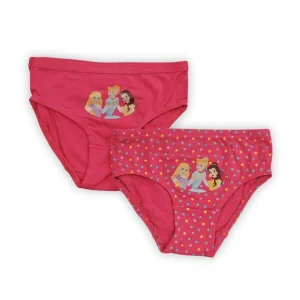 Slip Bimba Confezione Bi-Pack - Disegno Principesse