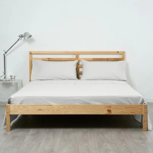 Lenzuolo piano in percalle tinta unita