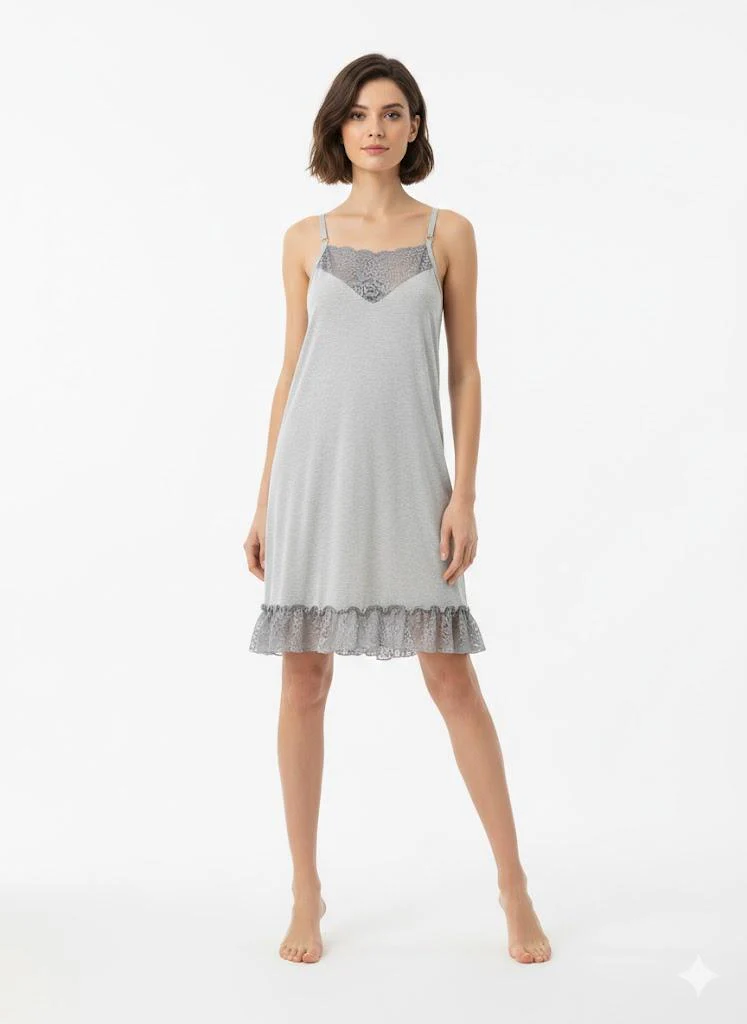 Camicia da notte Kiwear Donna Viscosa - Morbidezza e VersatilitÃ