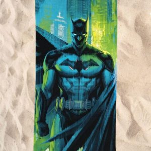 Telo Mare 70X140 Microfibra Disegno Batman