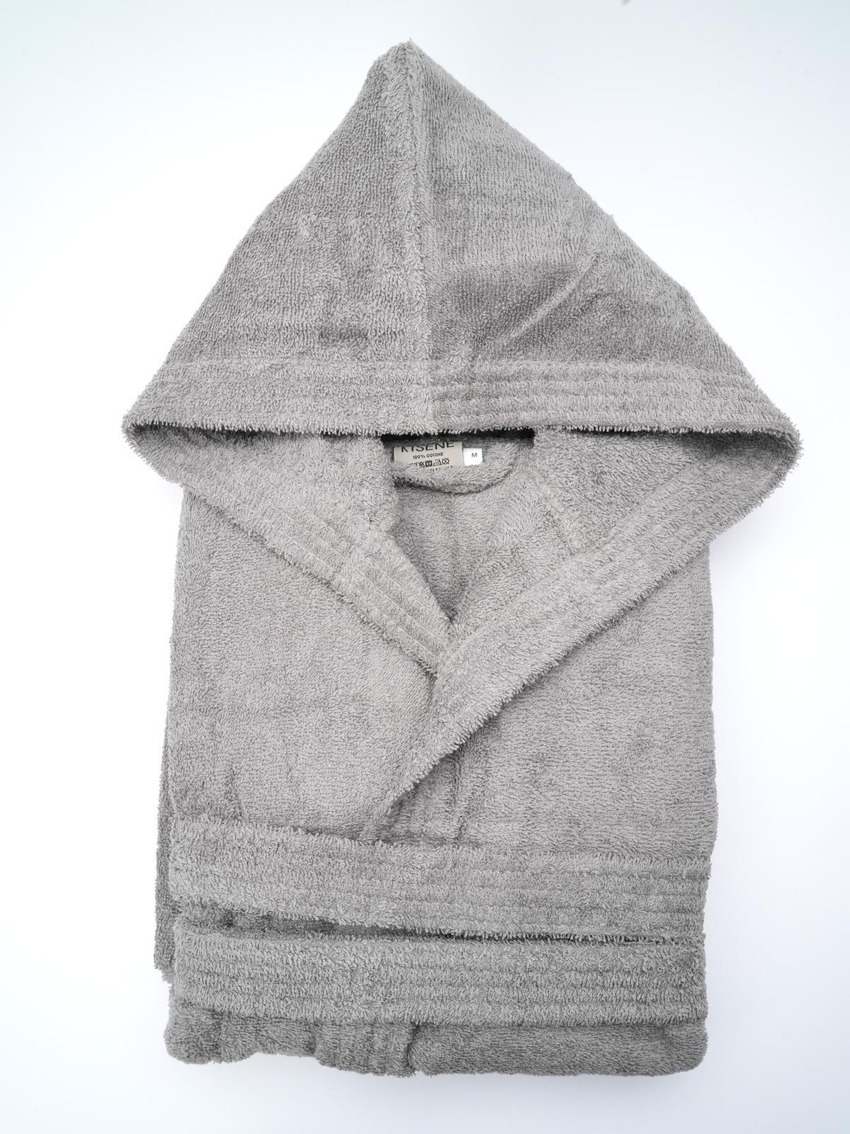 Accappatoio Adulto Spugna Tinta Unita - immagine 3