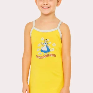 Camicia Da Notte Bimba Spalline Disegno Alice