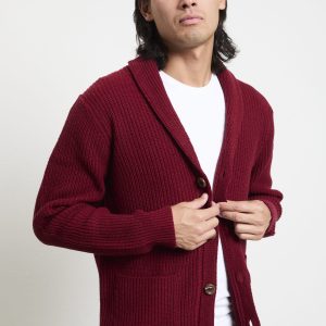 Daniele Fiesoli 2761 Cardigan bordeaux