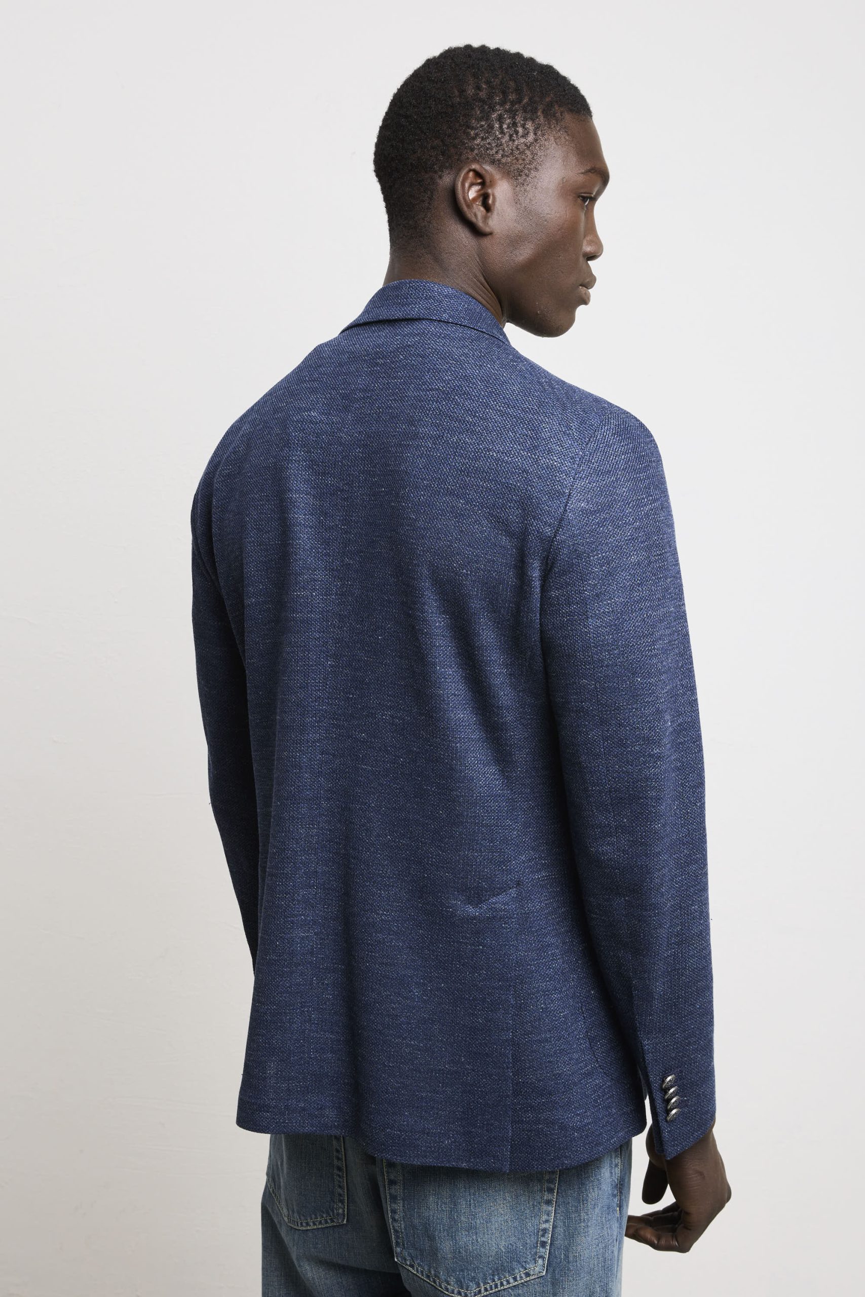 Tagliatore 3551 Giacca mouliné avio - immagine 5