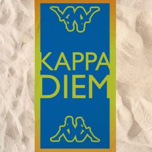 Telo Mare 90X170 Microfibra Kappa Disegno Attimi