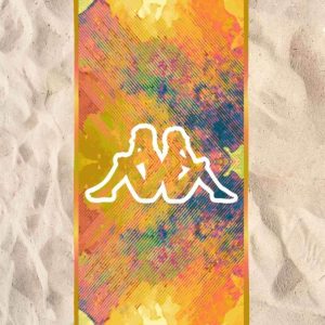 Telo Mare 90X170 Microfibra Kappa Disegno Color