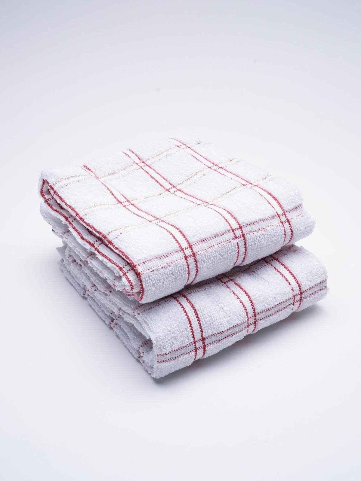 Set 2 Strofinacci Disegnoterry Check - immagine 8