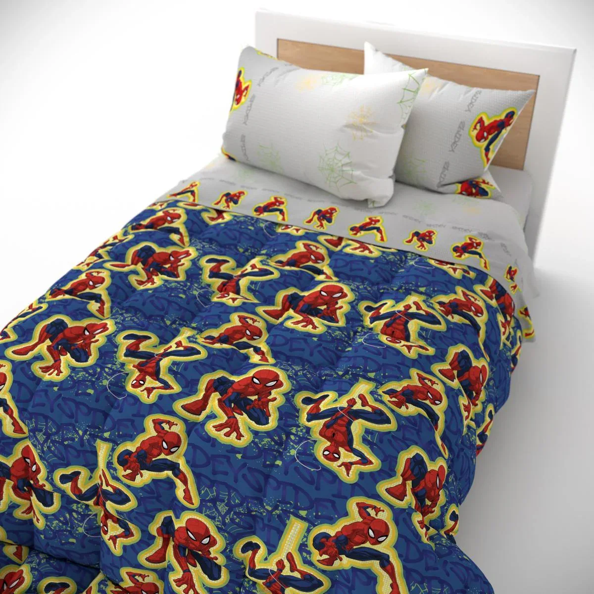 Trapunta Disney/Marvel Disegno Spiderman 360GSM