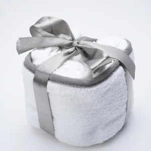 Set 6 Lavette Cotone In Cestino