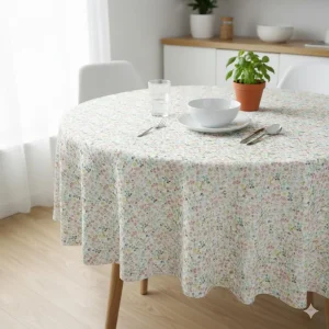 Tovaglia KISENE' Tonda Fiori