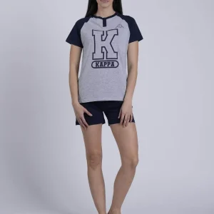 Pigiama Donna Mezza Manica Pantalone Corto