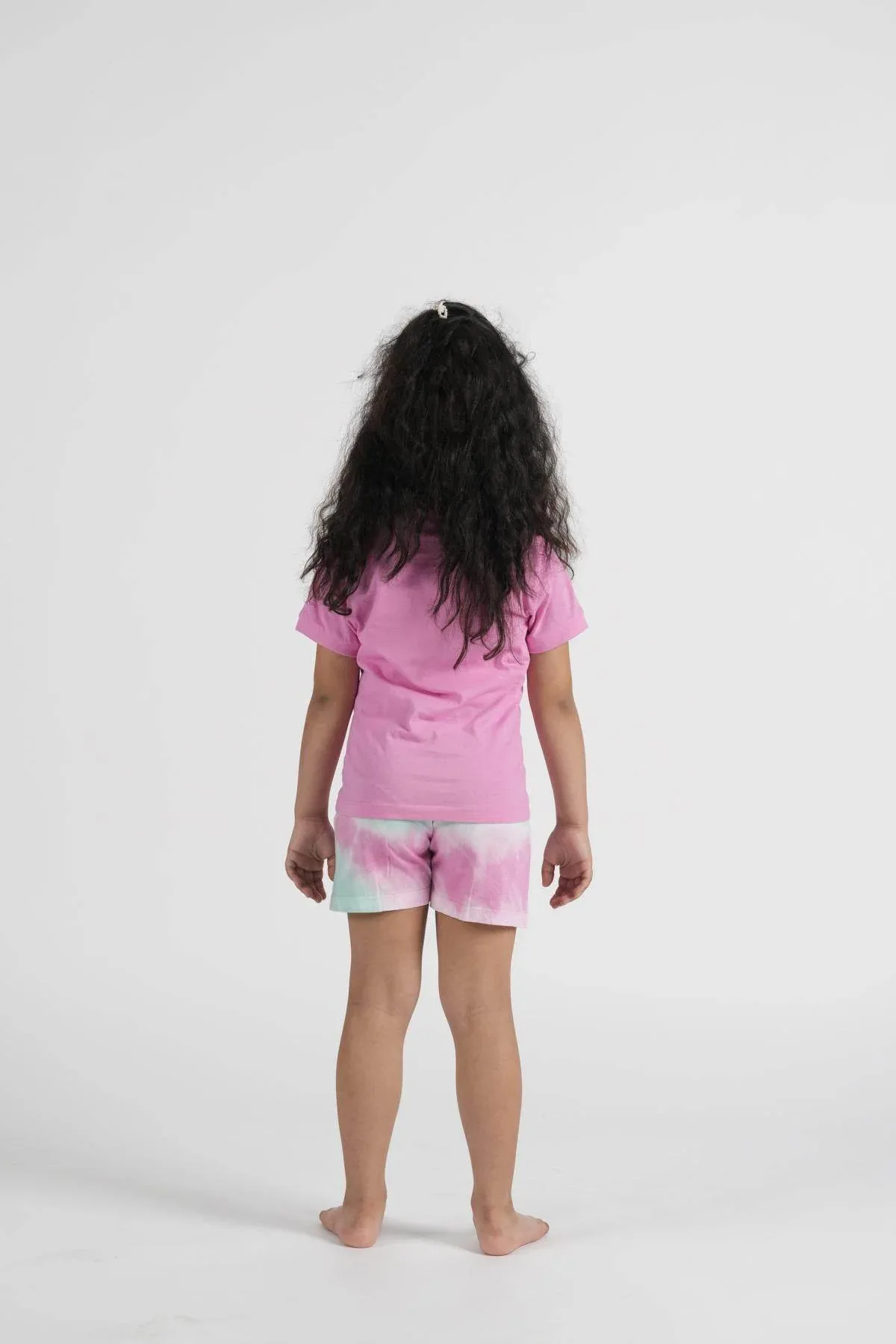 Pigiama Bimba Mezza Manica Pantalone Corto Disegno Stitch - immagine 4