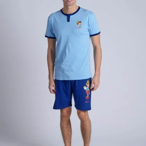 Pigiama Uomo Manica Lunga Pantalone Lungo - Disegno Pinocchio