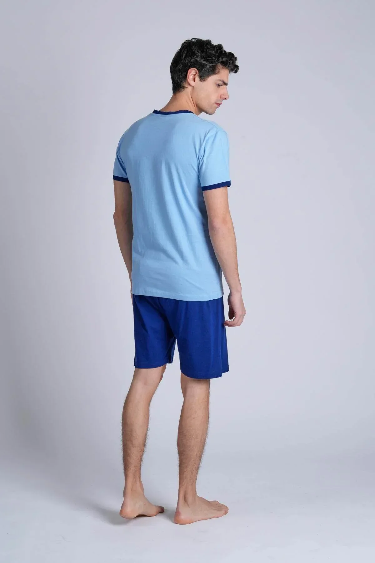 Pigiama Uomo Manica Lunga Pantalone Lungo - Disegno Pinocchio - immagine 3